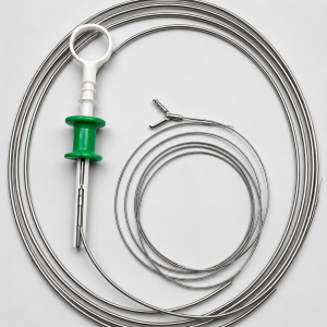 Pinza De Biopsia Para Gastro, Con Estilete, Diente Cocodrilo