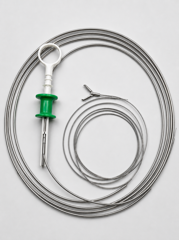 Pinza De Biopsia Para Gastro, Con Estilete, Diente Cocodrilo