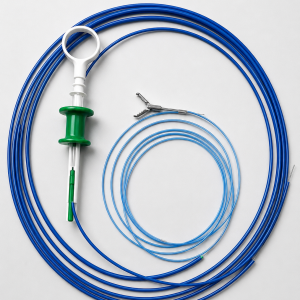 Pinza De Biopsa Para Colon, Con Estilete, Diente Cocodrilo