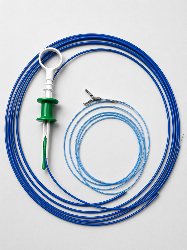 Pinza De Biopsa Para Colon, Con Estilete, Diente Cocodrilo