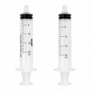 Jeringuilla 20 mL Punta enrroscable AHS