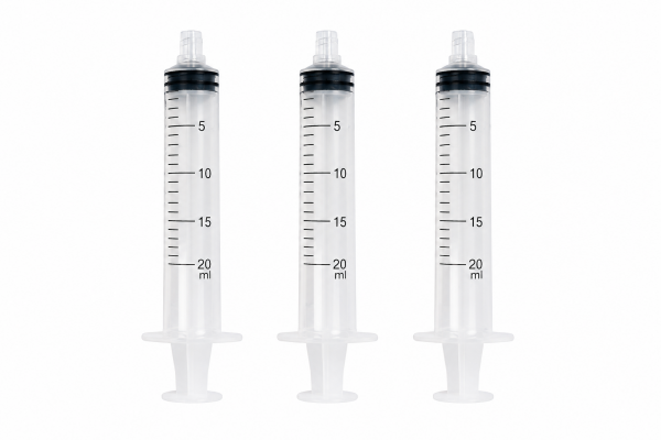 Jeringuilla 20mL Punta Lisa AHS